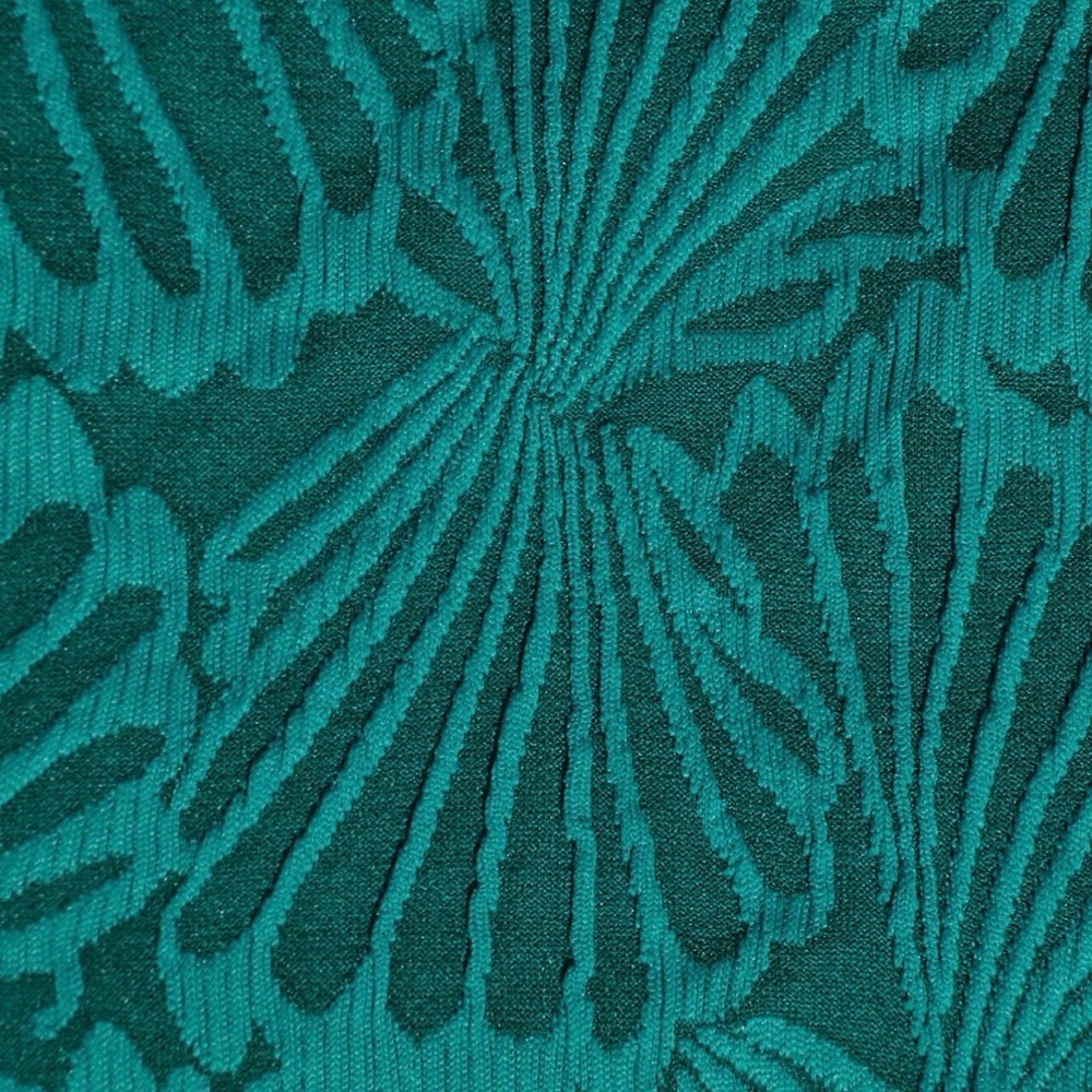 Teal Patterned Bikini Set - Picture 3 of 4